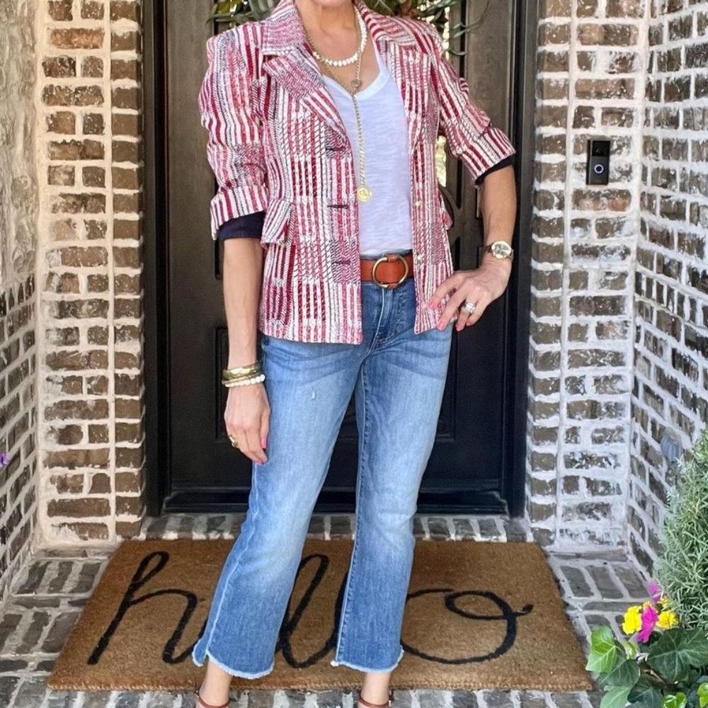 Patchwork Blazer